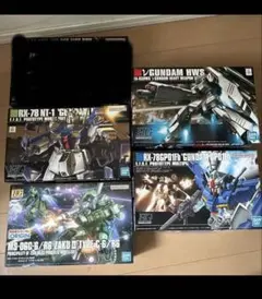 RG 1/144 ウイングガンダム ゼロ ガンダムエピオン トールギス 4体