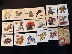 ポケモンシールセット、その他ステッカーやカード