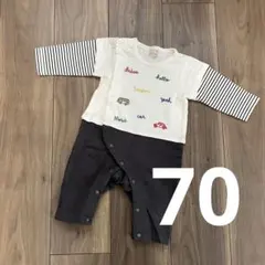 男の子 長袖 ロンパース