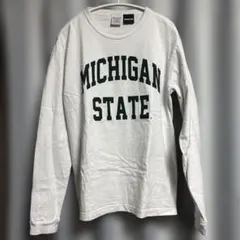 【champion】チャンピオン　T1011 長袖　カレッジ　グリーンロゴ