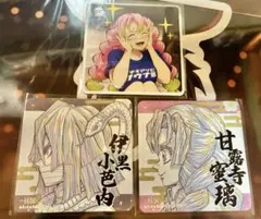 鬼滅の刃 ufotable cafe 柱展 サウナ 甘露寺 伊黒 コースター