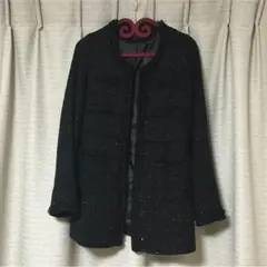 マーキュリーデュオ ノーカラージャケットコート