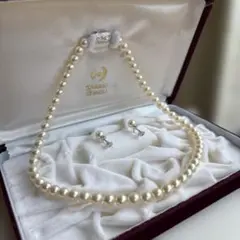 【新品未使用】 TASAKI 田崎真珠 ネックレス イヤリング SILVERのサムネイル