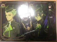 ツイステ　ツイステッドワンダーランド　ウエハースクリアポスター　マレウス　セベク