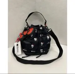 レスポートサック ハローキティ2way ショルダーバッグ巾着型