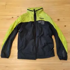 DUARIG サッカーピステ・ウィンドブレーカー S 黒/黄緑150くらい