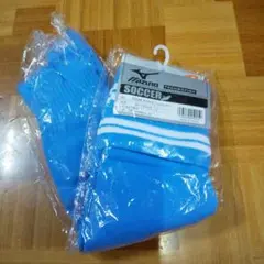 Mizuno サッカーソックス 25-27cm ブルーのサムネイル