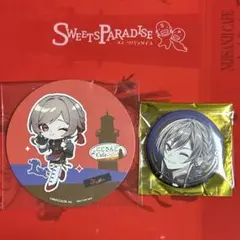 にじさんじ　スイパラ　フレン・Ｅ・ルスタリオ　缶バッジ　コースター