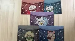 m*☆様 ちいかわ　セブンイレブン　フラットケース5種　ノート全種　セット