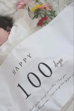 100日タペストリー　お食い初め