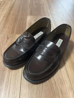 HARUTAダークブラウン ローファー 23cm