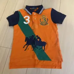 Polo by Ralph Lauren ポロシャツ 110サイズ オレンジ