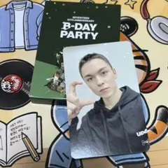 SEVENTEEN バーノン トレカ B-DAY 10周年 スタンプラリー