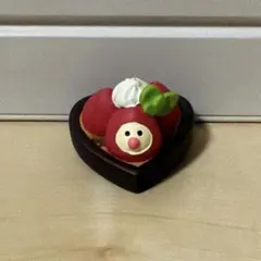 デコレ コンコレ 文鳥スイーツ ハートタルト