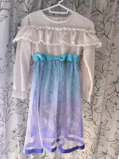 [ユニコーン]　長袖　ワンピース　ドレス