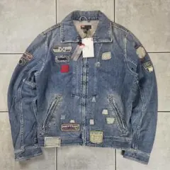 NWT DIESEL patch grange denim jacket