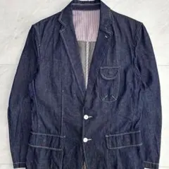 G-STAGE デニム テーラードジャケット LL インディゴ メンズ