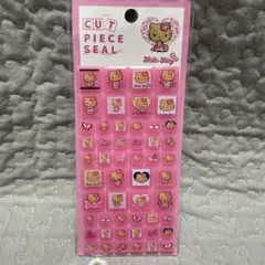 正規品　新品　カットピースシール　日焼けキティ　タイルシール
