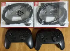 【ジャンク品】Nintendo Switch Pro Controller 2個