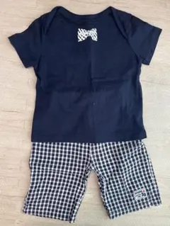 コムサイズム　半袖セットアップ　80サイズ