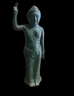 仏教美術 仏像 自在観音 小仏像 銅製 銅器 - メルカリ