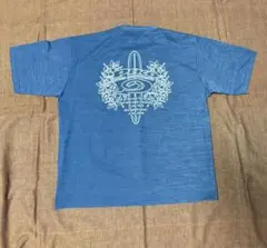 PIKO 半袖Tシャツ ブルー系 バックプリントのサムネイル