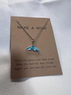 ハワイアンジュエリー　ホエールテールネックレス