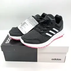 adidas レディース スニーカー ランニングシューズ ブラック 23.5cmのサムネイル