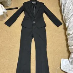 Lydia Rose ブラック ストライプ パンツスーツ