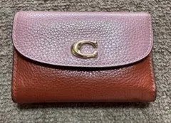 coach 三つ折り財布