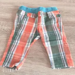 FO kids チェック柄パンツ 70㎝