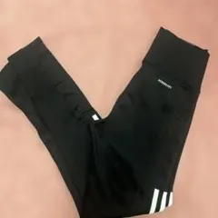 adidas AEROREADY ブラックレギンス　　JP Mサイズ