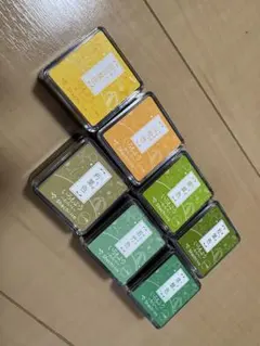 スタンプ台と葉っぱスタンプセット　ウェディングツリー