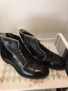 ショートブーツ　サイドジッパー