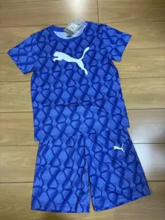 新品　プーマ　150cm 上下セット　半袖　キッズ　半袖Tシャツ　ハーフパンツ