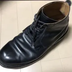 ポールスミス　エンジニアブーツ　サイドジップ　本革　ブラック　US6 ポールスミス エンジニアブーツ サイドジップ 本革 ブラック US6