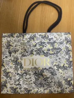 Dior 花柄 ショップ袋