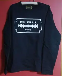 drestrip KILL 'EM ALL 長袖シャツ　Mサイズ