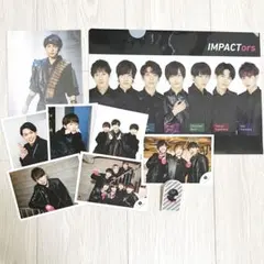 IMPACTors 公式写真 ステフォ クリアファイル クリップ セット