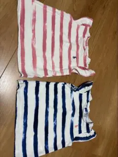 Ralph Lauren ストライプ Tシャツ 2枚セット 12M 18M