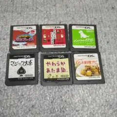 ニンテンドー系DSソフト 6本セット まとめ売り