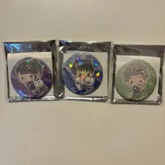 呪術廻戦0 乙骨憂太　狗巻棘　禪院真希　サンリオ缶バッジ