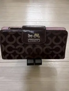 COACH ロゴ柄 長財布