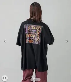 X-girl✩.*˚ BONJOUR LOGO S/S BIG TEEのサムネイル