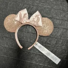 ディズニー 海外 アメリカ アナハイム ミニー カチューシャ ピンク