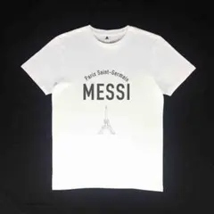 新品 メッシ パリサンジェルマン 移籍 Tシャツ PSG エッフェル塔 パロディ