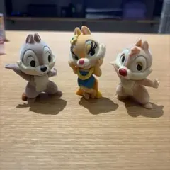 ディズニーFluffyPuffy フラッフィーパフィー チップとデール＆クラリス