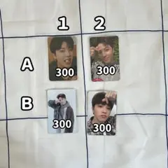 treasure ジョンファン　トレカ　4枚セット