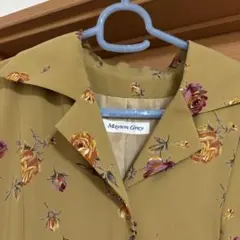 Mayson Greyメイソングレイ 花柄プリント 前開き長袖ロングワンピースのサムネイル