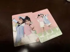匿名配送】今日好きチップス あやか あやな サイン入りカードセット